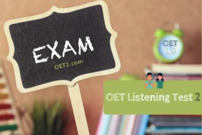 OET Listening Test 2