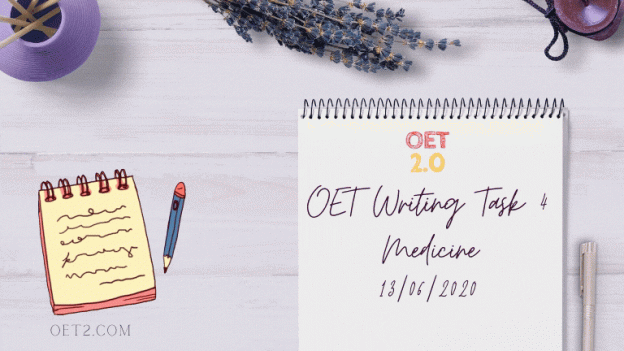OET Writing task 4
