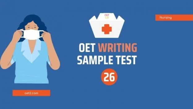 OET writing sample test 26 for nurses
